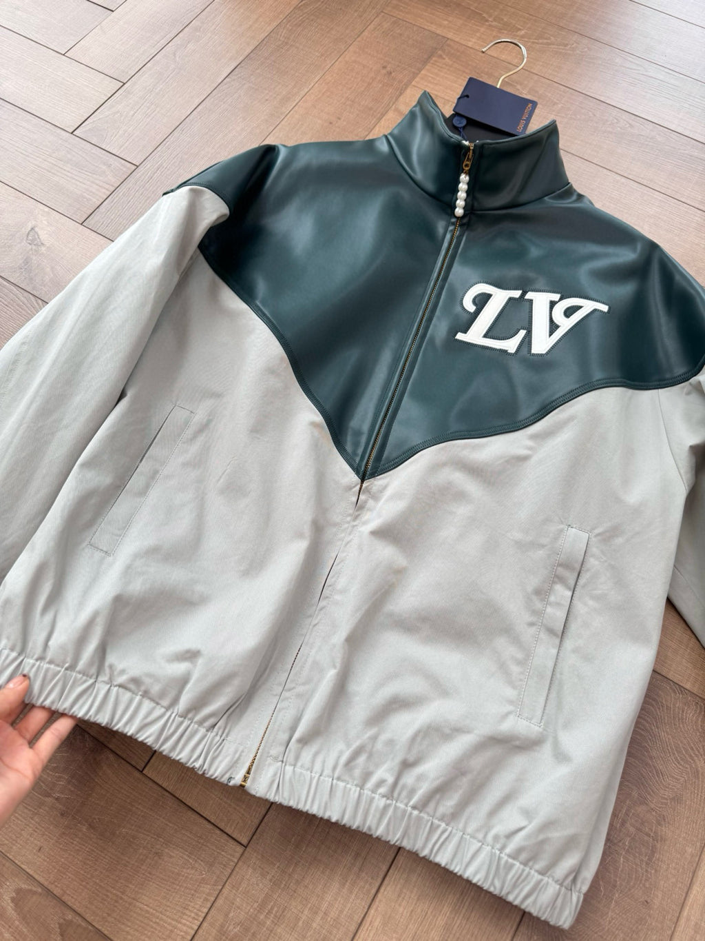 Louis Vuitton SS26 Men's Pattern Mixed Sports Long Sleeve Jacket #329952