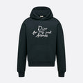 Dior Men's Spring and Autumn Solid Color Logo Letter Printed Hooded Loose Long Sleeve Sweatshirt #75443