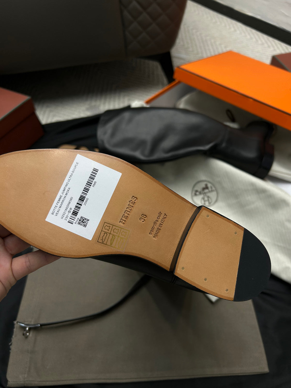 Hermes Jumping supple boot #334666
