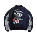 NEIGHBORHOOD x Yohji Yamamoto Men's Fall/Winter Joint Signature Labeling Short And Wide Design All Cowhide Slider #332621