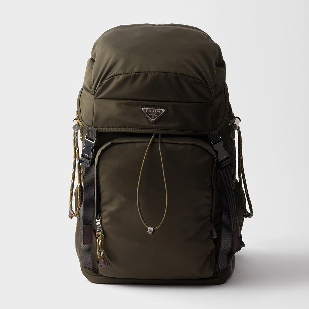 PRADA Prada Speedrock Re-nylon And Leather Backpack #383410