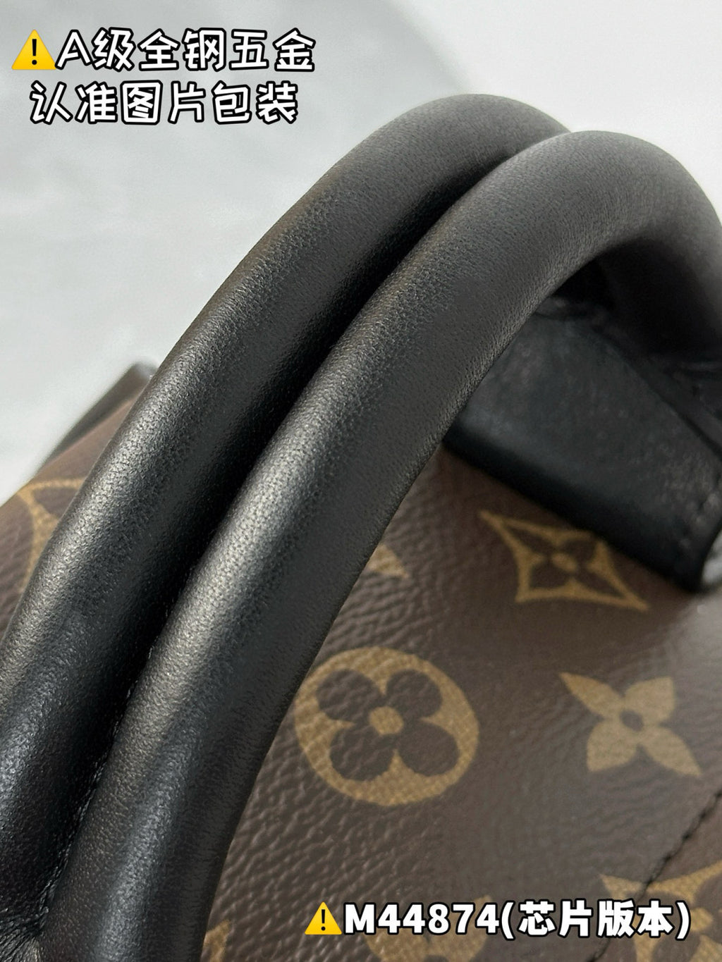 Louis Vuitton Women's Palm Springs Medium Shoulder Bag Logo Printed Zipper Closure Cowhide Backpack Solid Color Casual Bags #71874