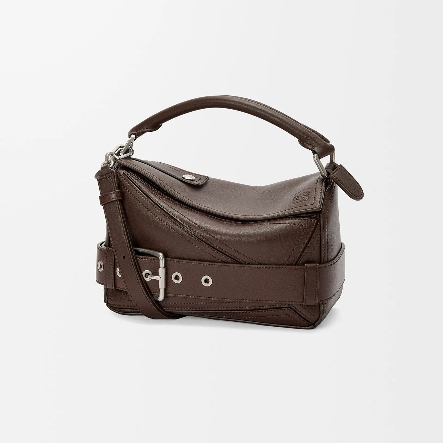 Loewe Puzzle Biker Women's Fashion Classic Solid-Color Geometric Print Glossy Cowhide Leather Puzzle Biker Handbag Bag Bags B510BP1X01 #78829
