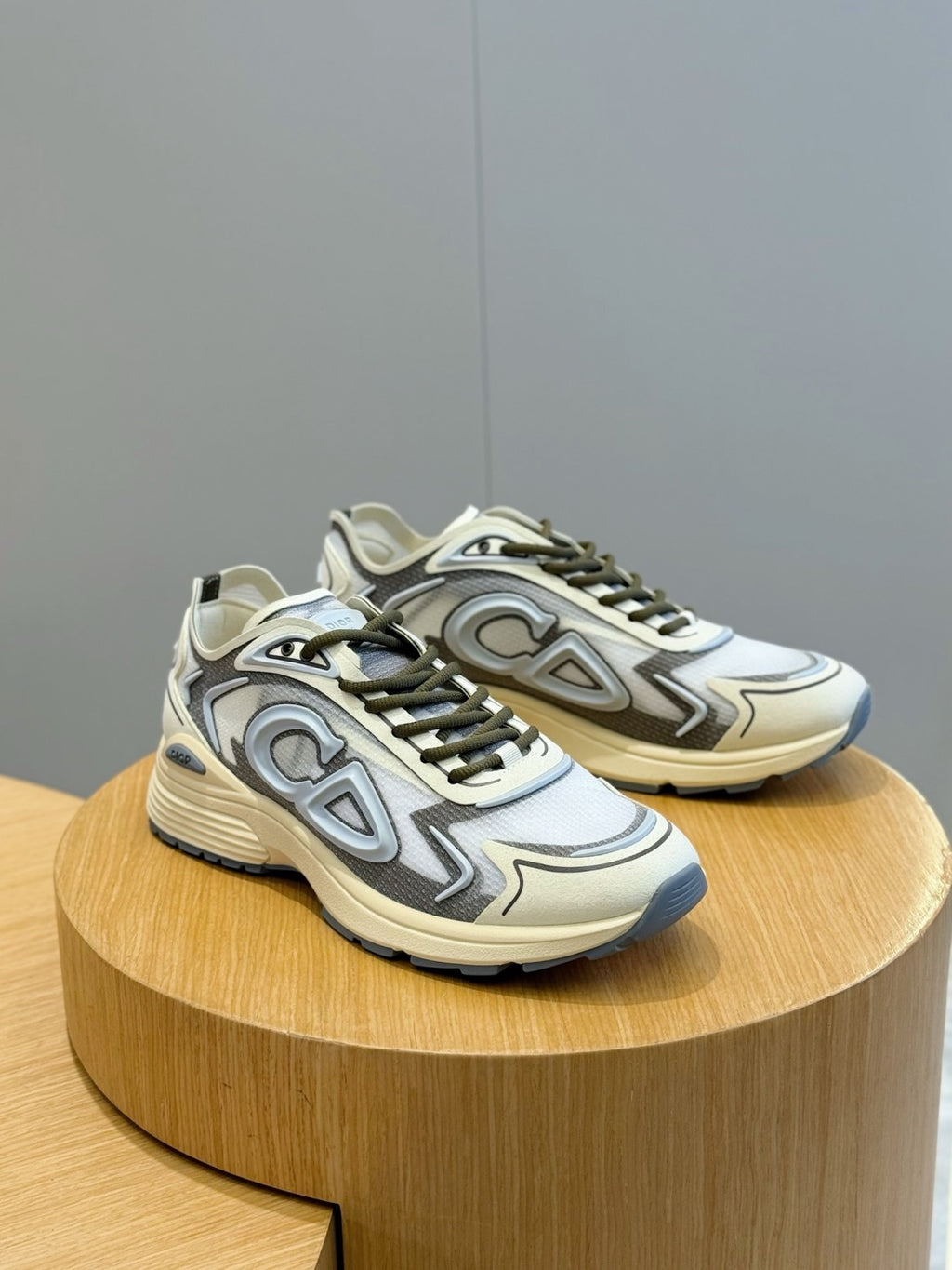 DIOR B30 Countdown Tech Sneaker Semi-Transparent N3O Nylon Technical Fabric and Rubber #381134