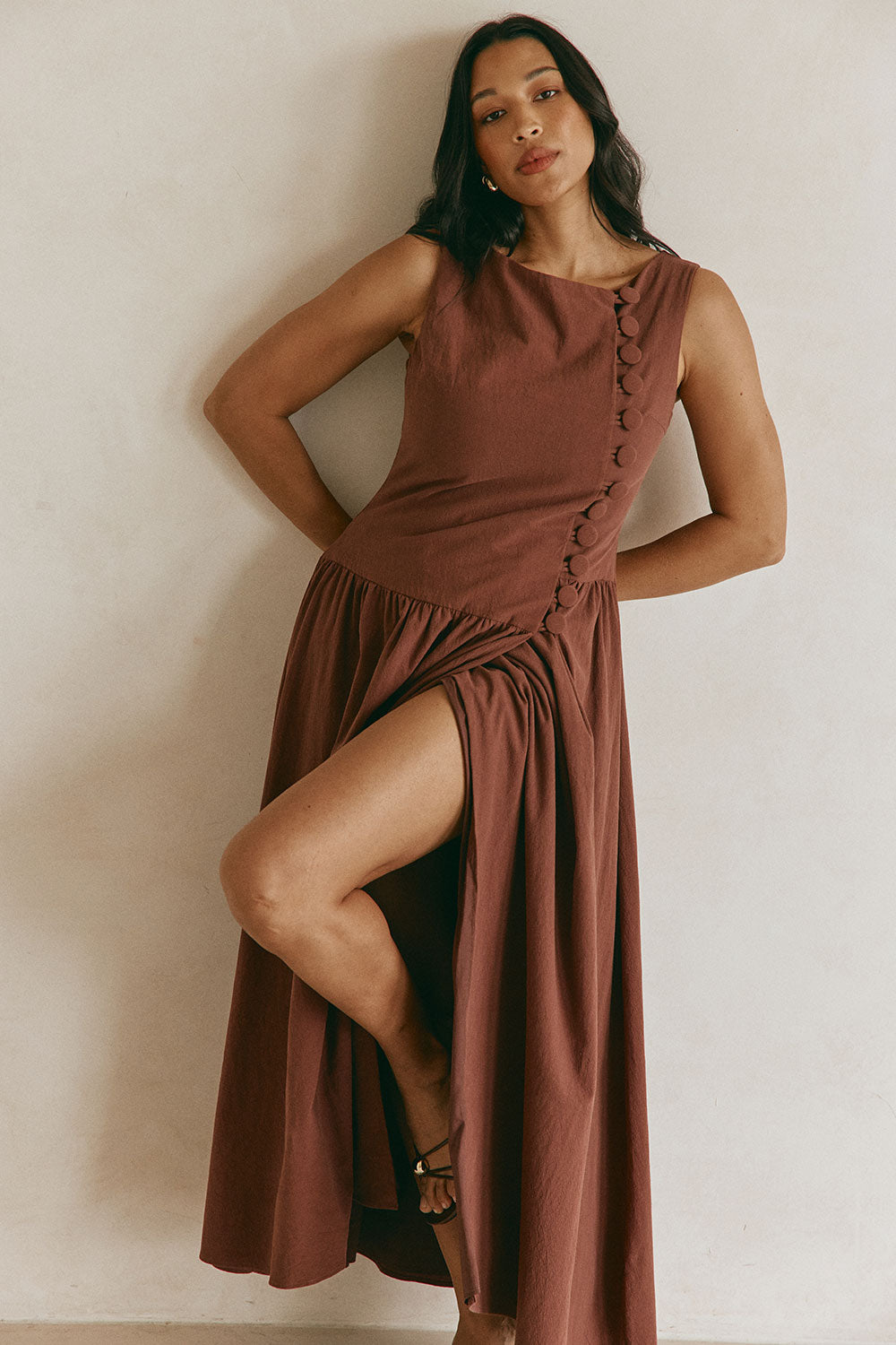 Odessa Dress - Chocolate