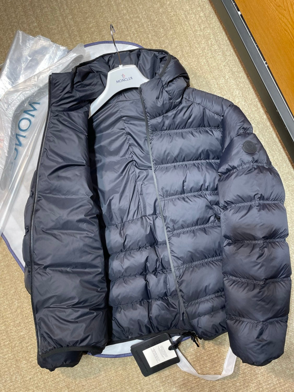 Moncler Gardy Men's Fall/Winter Casual Fashion Solid Color Hooded Zipper Short Length Long Sleeve Down Jacket #79332