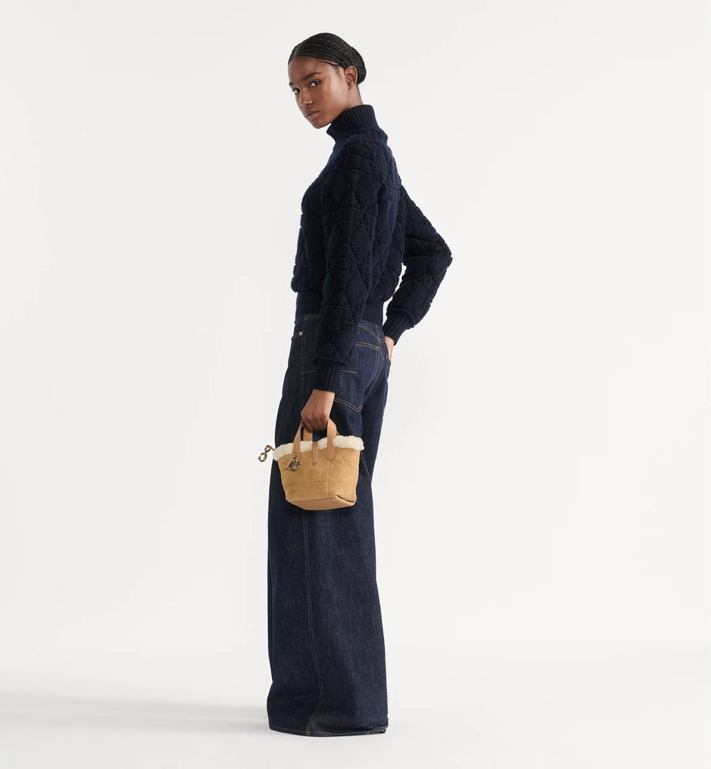 Dior Toujours Vertical Series Mini and Small Wool Model #333368