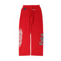 Chrome Hearts Men's Spring and Autumn Printed Stretch Drawstring Loose Fit Sweatpants Pants #98423