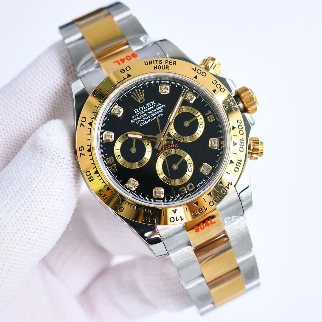 Rolex Men's Steel Strap Waterproof Automatic Mechanical Watch #75677