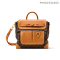LOUIS VUITTON Steamer 30 Detachable Shoulder Strap Single Room Crossbody Monogram Coated Canvas Handbag Men's Brown #332253