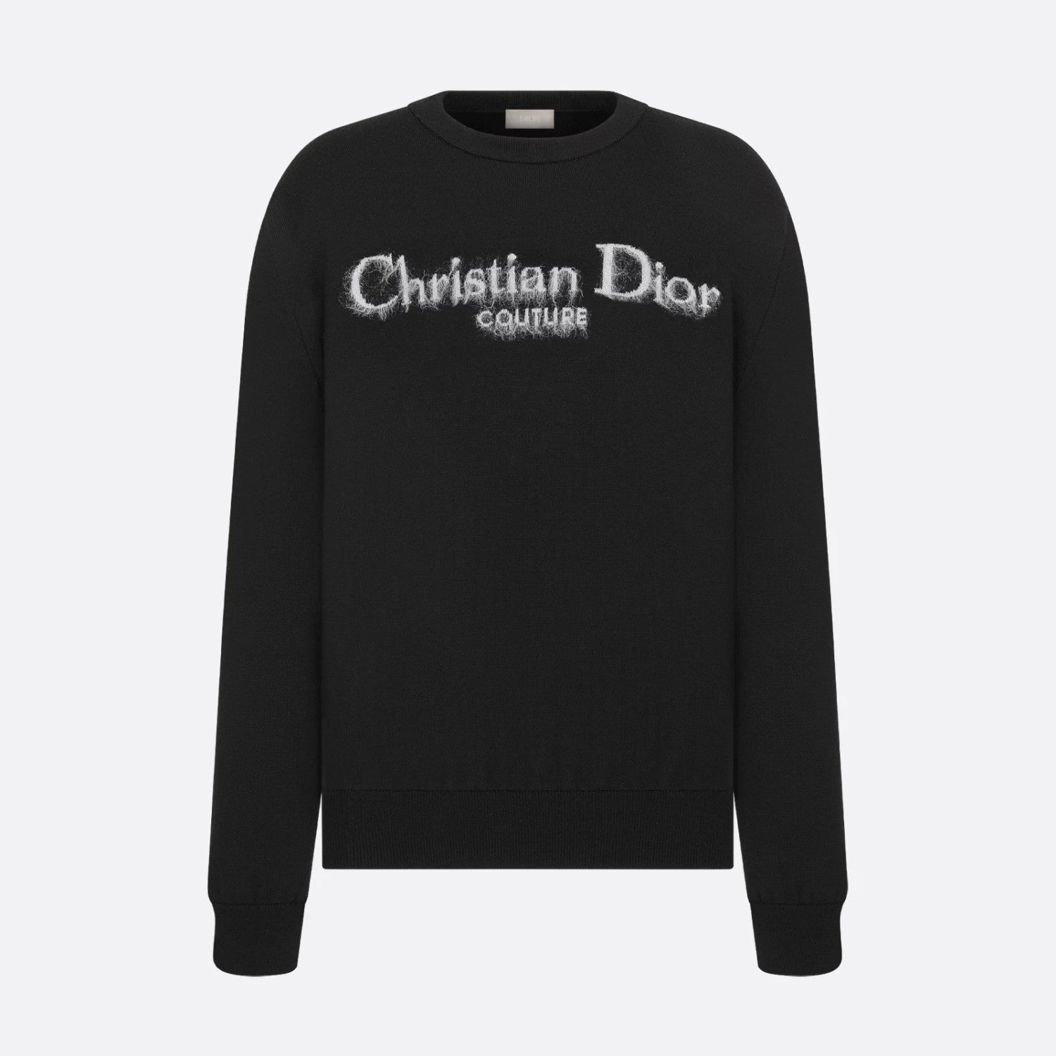 Dior Men's Autumn and Winter Solid Color Logo Letter Embroidery Round Neck Long Sleeve Sweater #73469