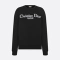 Dior Men's Autumn and Winter Solid Color Logo Letter Embroidery Round Neck Long Sleeve Sweater #73469