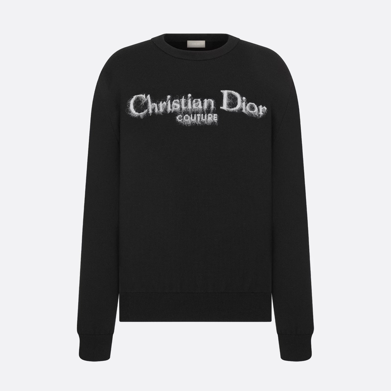 Dior Men's Autumn and Winter Solid Color Logo Letter Embroidery Round Neck Long Sleeve Sweater #73469