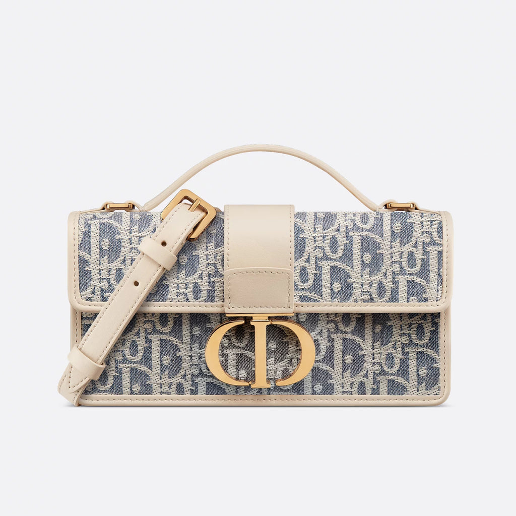 Dior Women's Miss Montaigne Mini Chain Handbags Solid Color Jacquard Shoulder Bags Tote Bags Bag S2356UDFD_M925 #81263