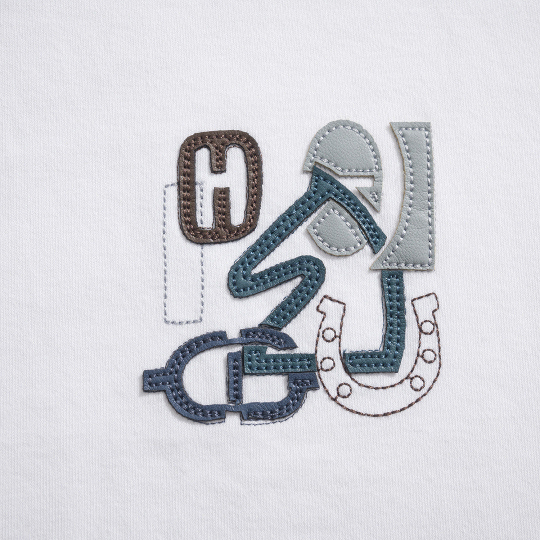 Hermes Puzzle Crew Neck Cotton T-shirt #377661