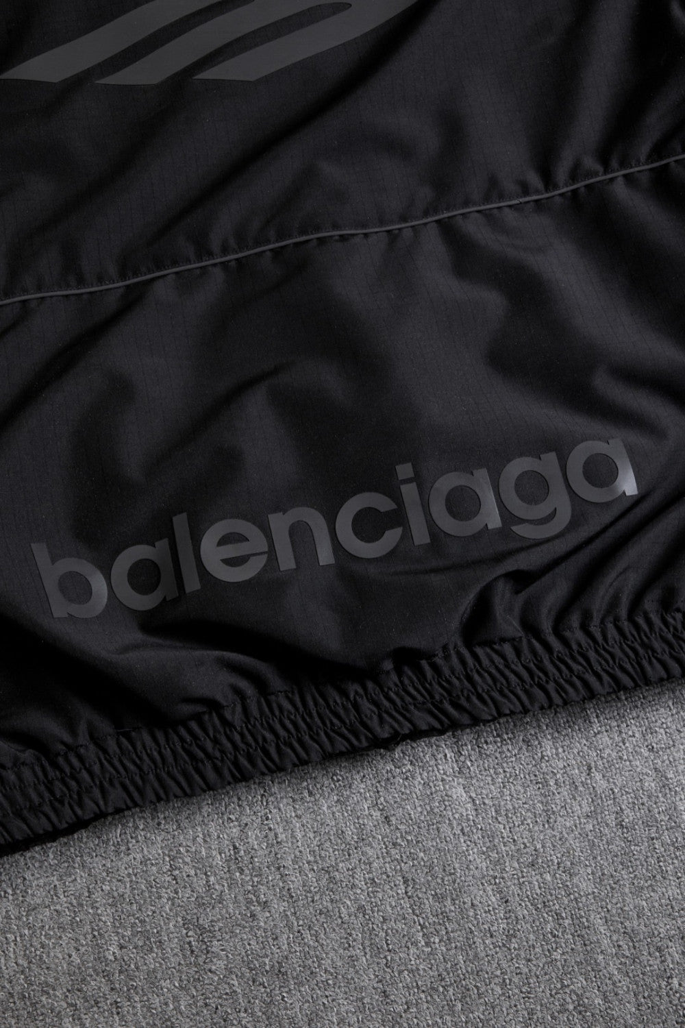 Balenciaga Men's 3b Sports Icon Ski Tracksuit Parka in Black #375922