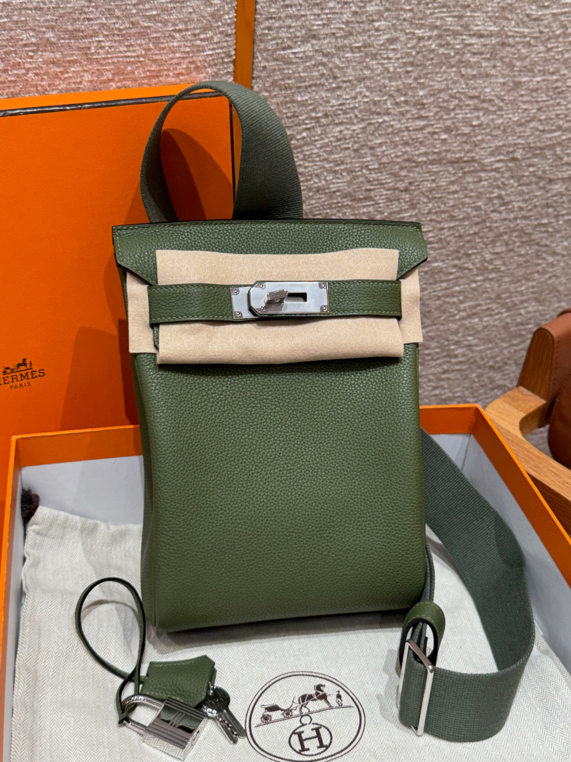 Hermes Hac A Dos Small Backpack 28cm Kelly-style Crossbody Bag Multiple Colors Shoulder Bag Togo From France Bags #196034