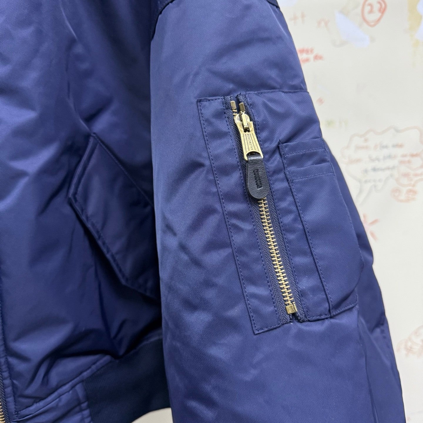 Balenciaga Cotton Bomber Jacket #333780