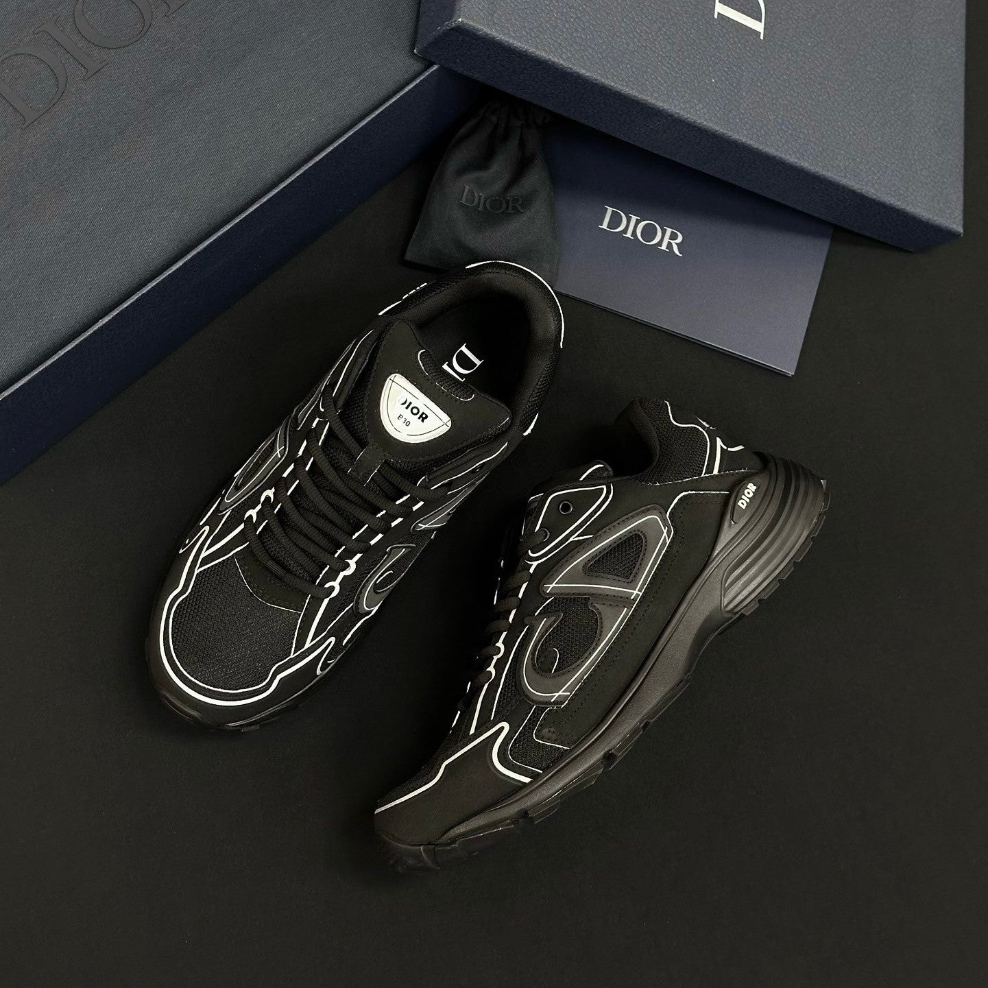 DIOR B30 Reflective Dad Shoes Sneakers#387118