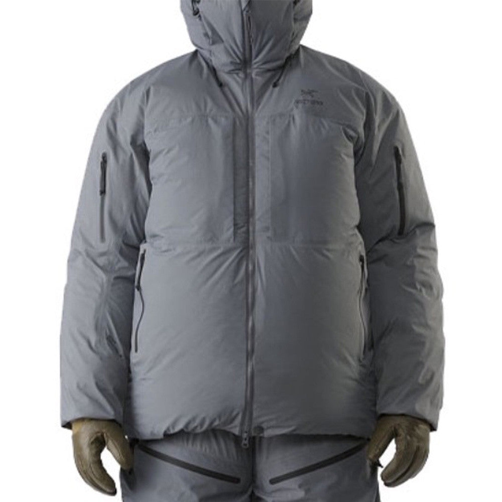 Arcteryx Men's Winter Camouflage Fit Zipper Windproof Hooded Solid Color Long Sleeve Coat Puffer Down Jacket Ngvp #7693