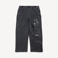 Balenciaga Top-quality version Men's Transparent Tape Baggy Pants in Faded Black White #376443