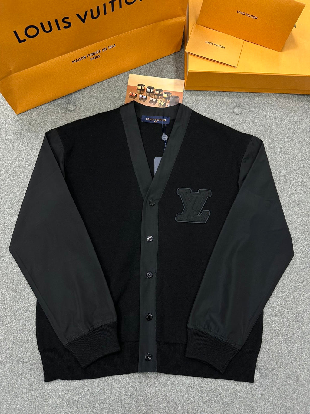 Louis Vuitton Preppy Wool Cardigan Blouson #264589