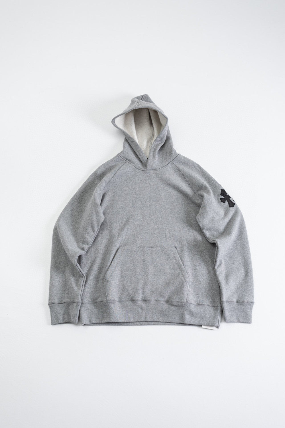 Chrome Hearts Hooded Sweatshirt Pullover Sweatpants Set Suit Grey #96679