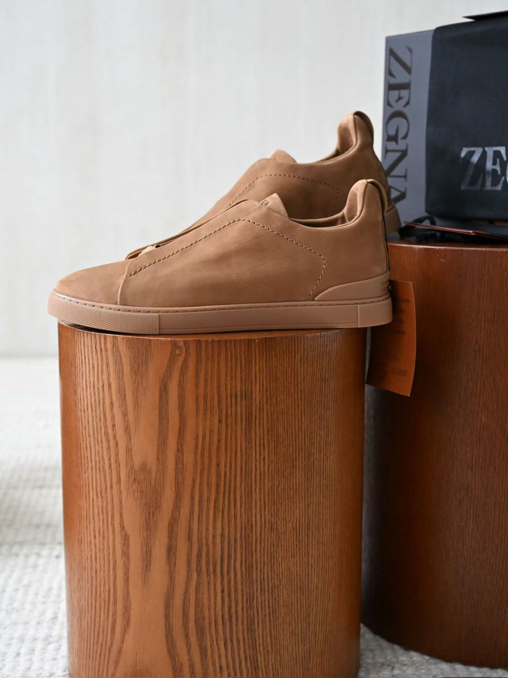 Zegna Triple Stitch SECONDSKIN Sneakers #384728