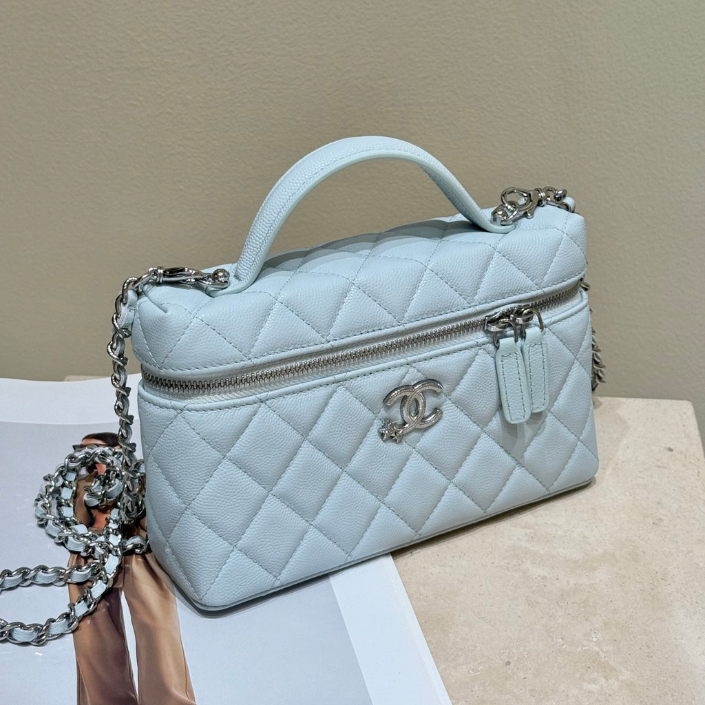 Chanel Women's Fashion Classic Solid Color Leather Diamond Quilted Flap Zipper Chain Bag Crossbody Shoulder Bag Bags AP4854-B21489-94305 #79524
