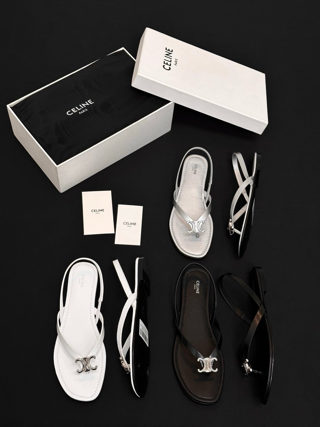 CELINE BIKI SANDAL IN CALFSKIN #384469