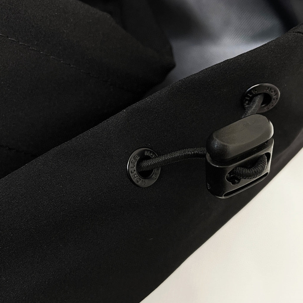 Moncler Black Hooded Down Jacket #22155