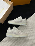 Louis Vuitton Lv Trainer Sneakers Snakeskin Pattern #379384