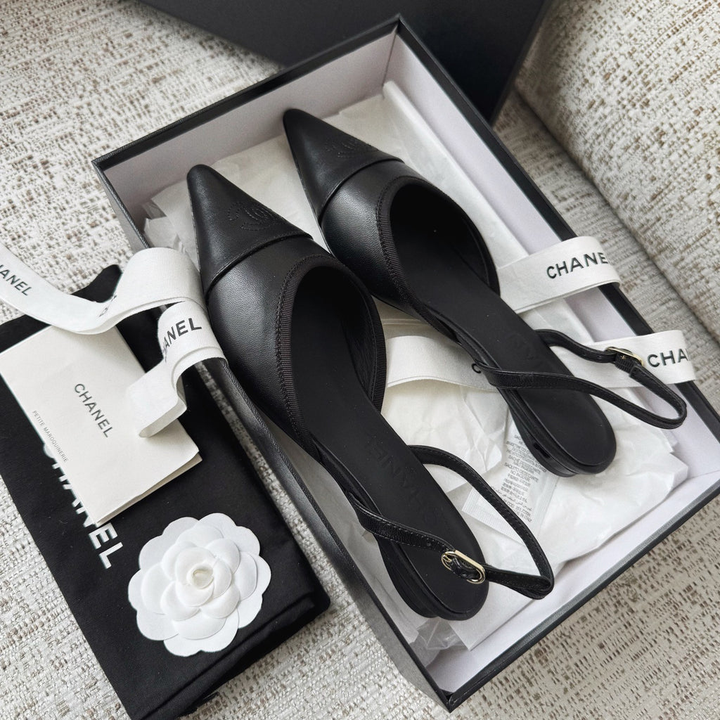 Chanel Spring and Summer High Heels Flat Shoes #378093