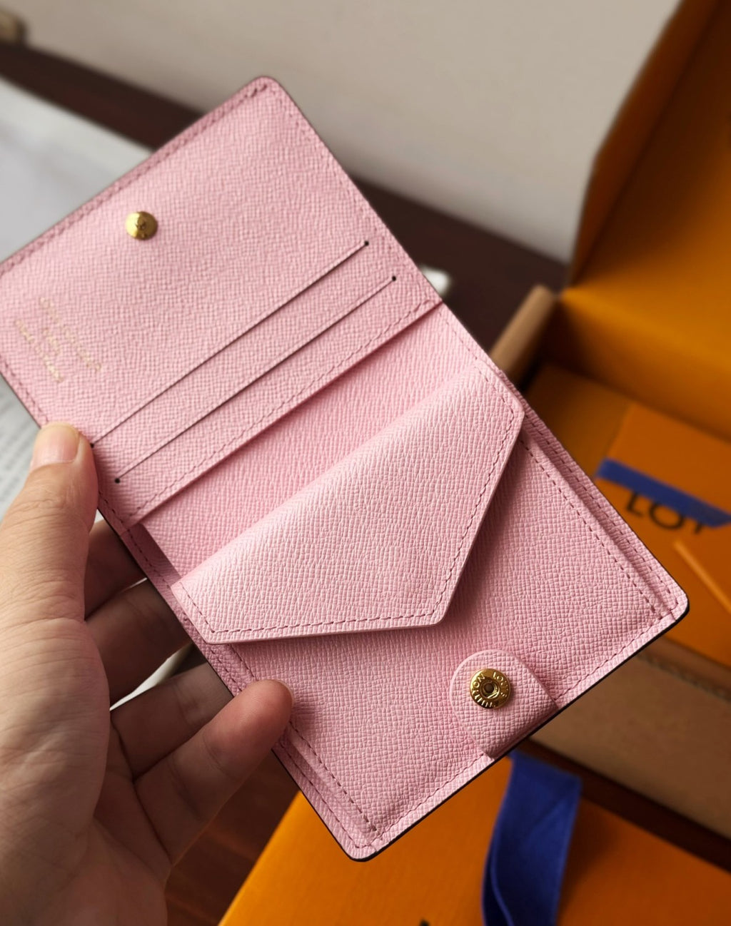 Louis Vuitton Enamel Floral Wallet Available In Yellow Pink And Blue Bag Bags M14628 #197442