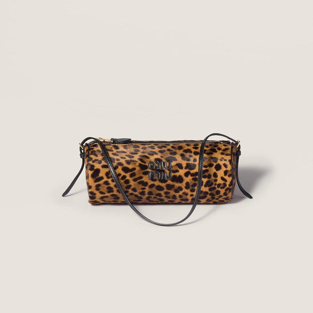 MiuMiu Honey Printed Leather Pouch #334715