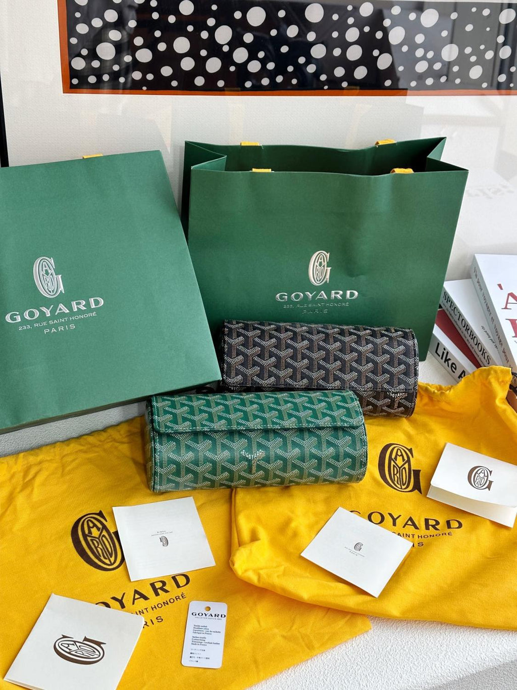 GOYARD Men's Women's Solid Colour Y-Print Storage Gift Box Watch Box #77675