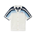 Casablanca Woven Striped Sweater Short-sleeved Shirt Shorts #335805