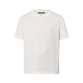 Louis Vuitton Men's Summer Embroidery Pattern Printed Solid Color Round Neck Cotton Short Sleeve T-Shirt #75389