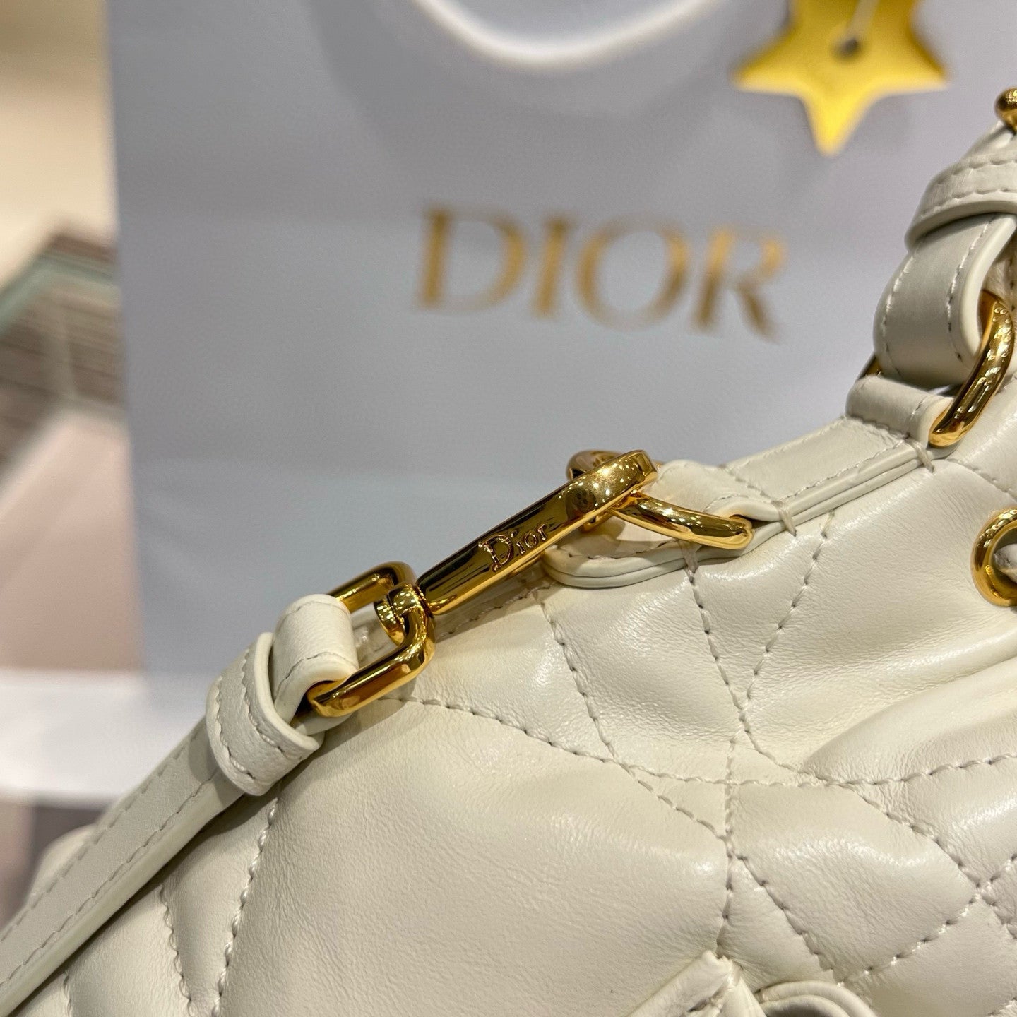 Dior Caro Women's Fashion Classic Solid Color Lambskin Cd Logo Mini Bucket Bag Shoulder Bag Crossbody Bag Bags S5250UNOZ_M030 #78351