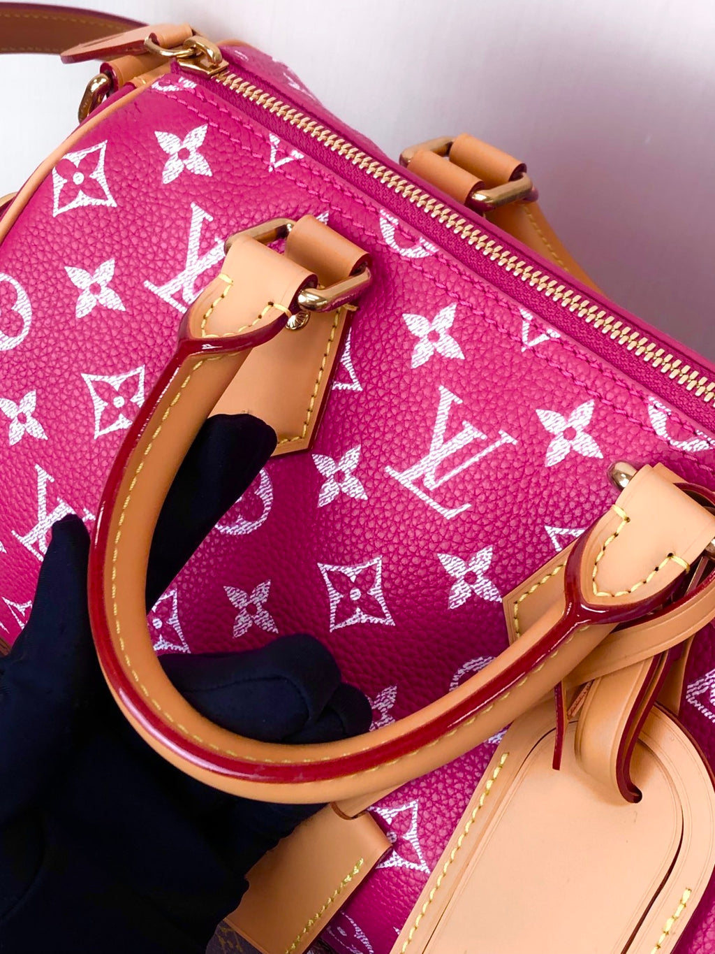 Louis Vuitton Women's Fashion Classic Dragon Fruit Red Logo Zipper Closure Leather Shoulder Bag Handbags In Small Medium And Large Sizes Crossbody Bag Bags #78654