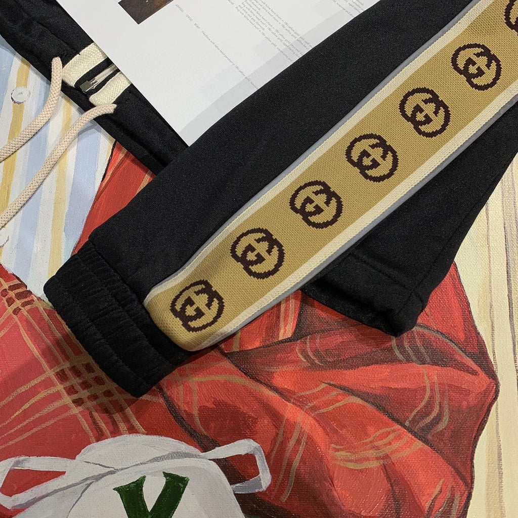 GUCCI Classic LOGO Pattern Casual Pants Jacket Suit #6796