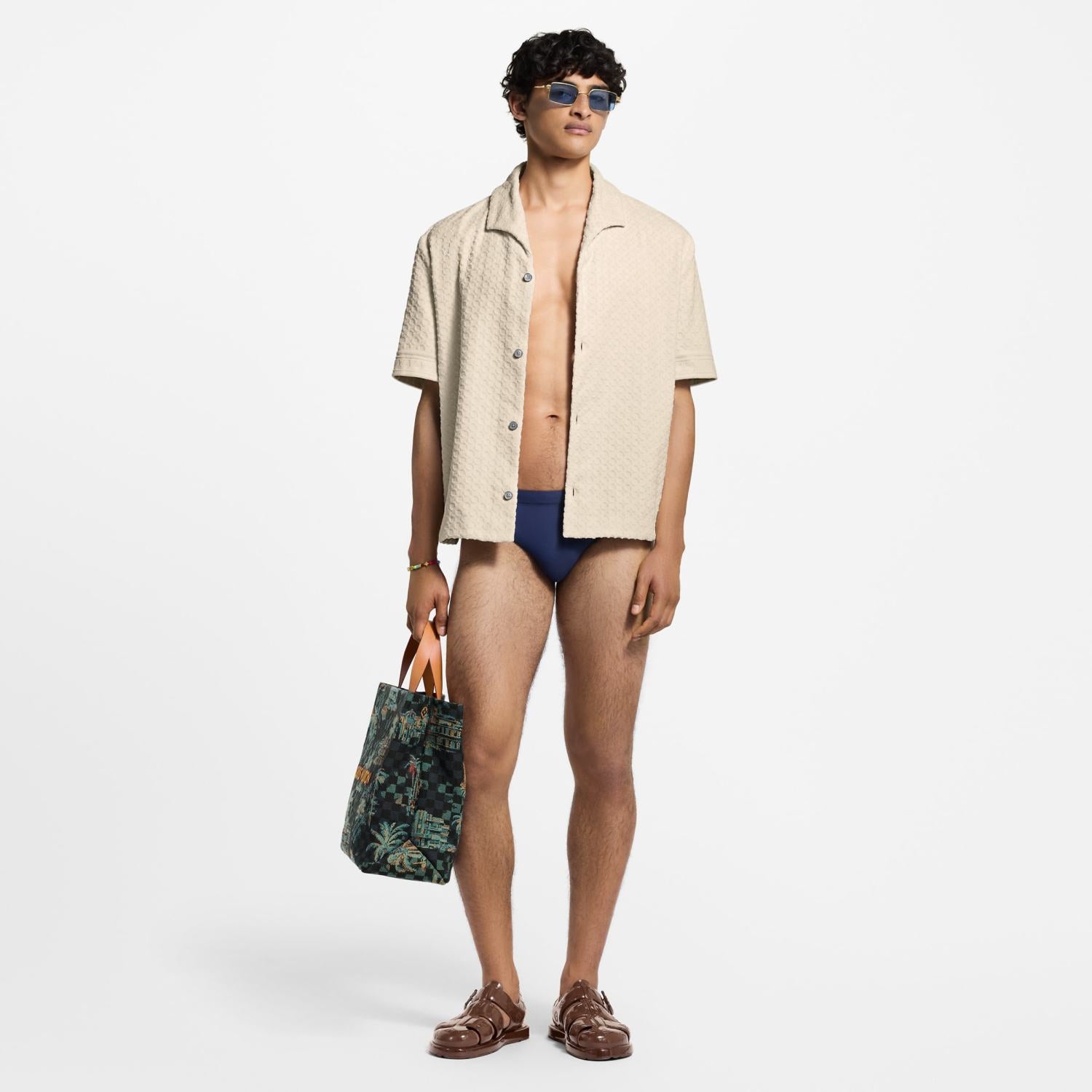Louis Vuitton Men's Signature Swim Briefs #337153