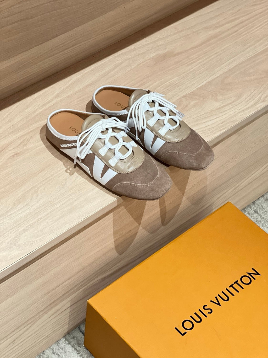 LOUIS VUITTON LV Sneakerina Open Back Shoes 1AK5AV #382049