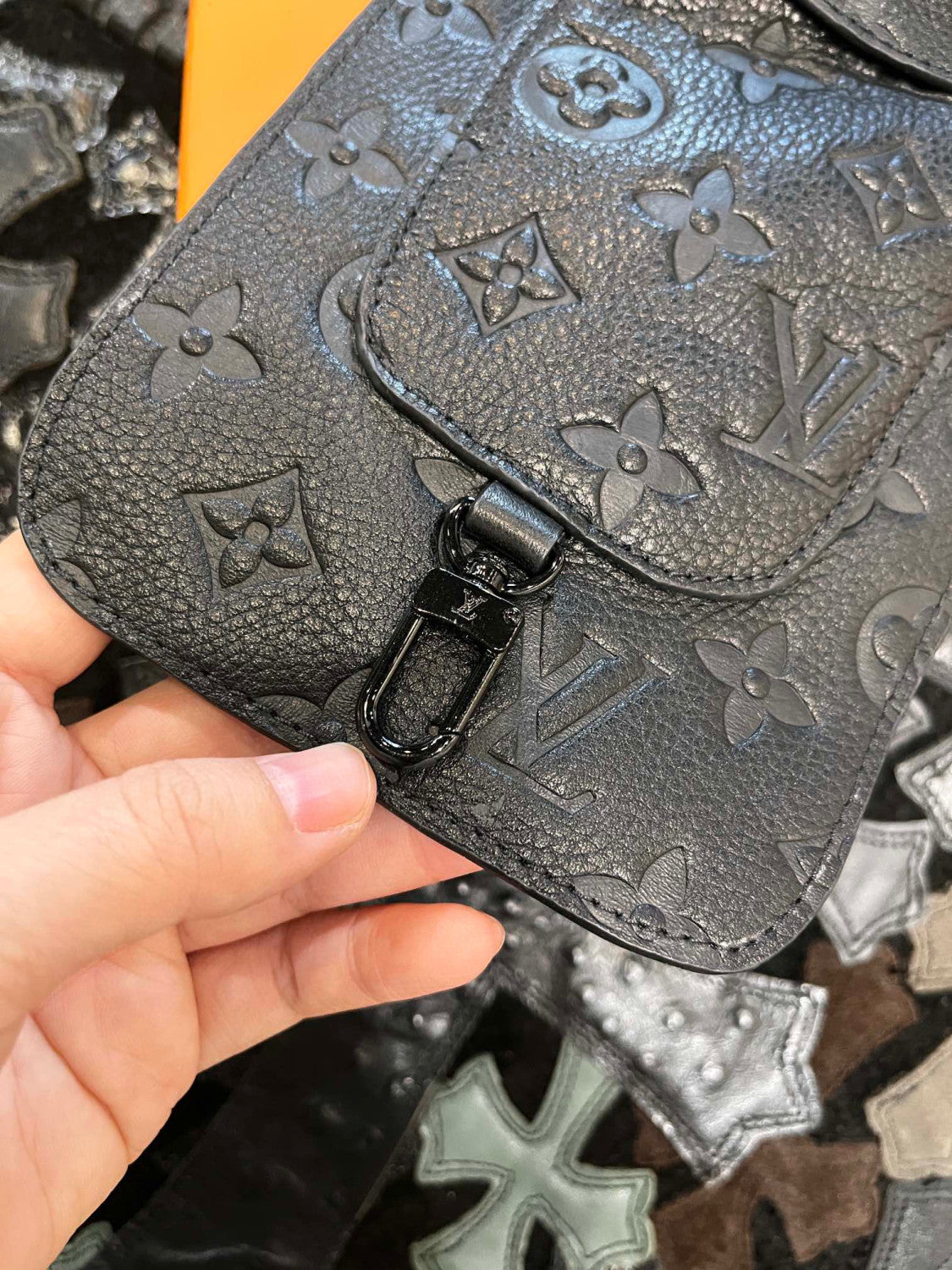 Louis Vuitton Leather Printed Vest With Accessories #22172