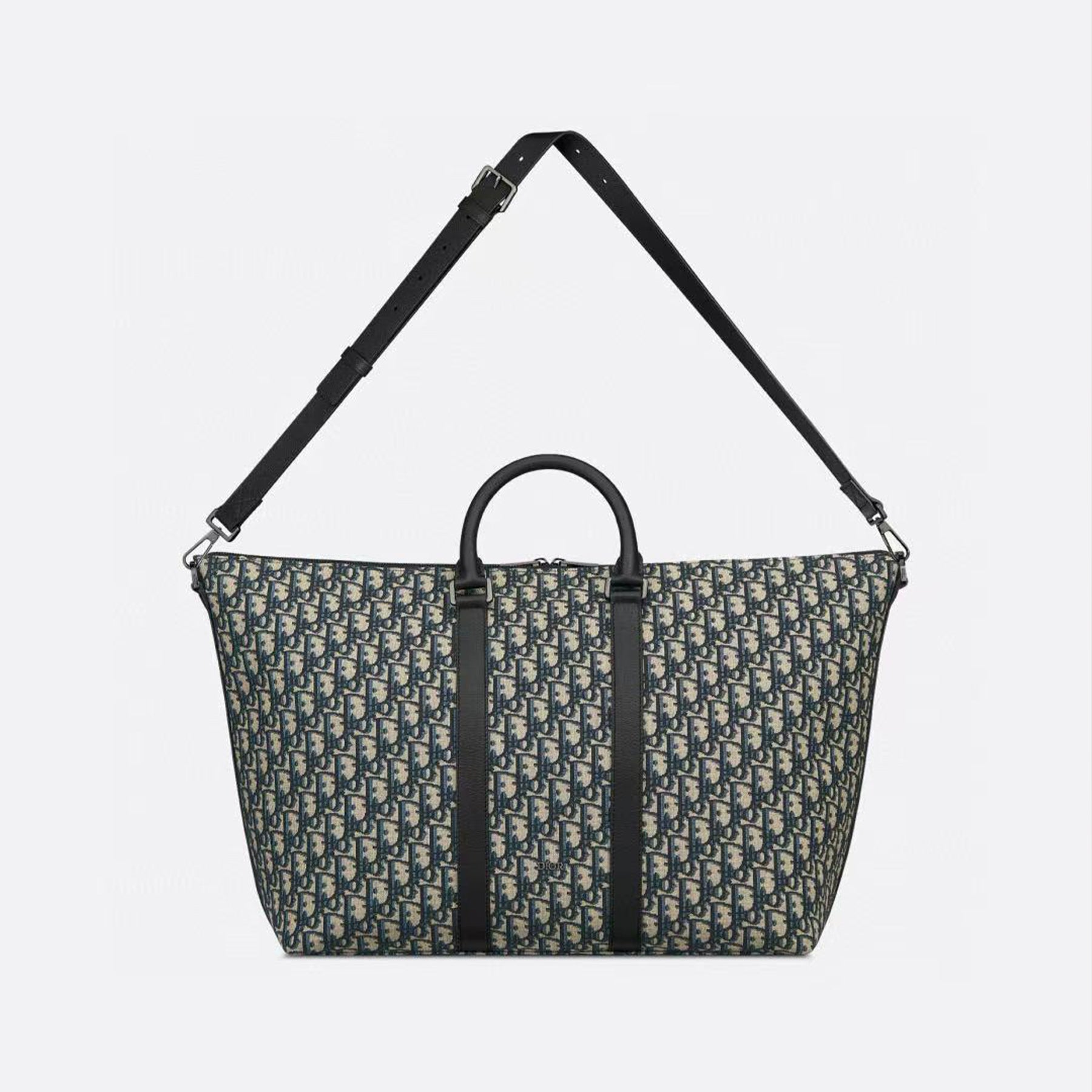 Dior Men's Weekender 40 Weekend Bag Jacquard Canvas Tote Shoulder Bag 2025 New Style Two-Tone Fashionable All-Over Print Bags 1ESDU134YKY_H27E #82351A