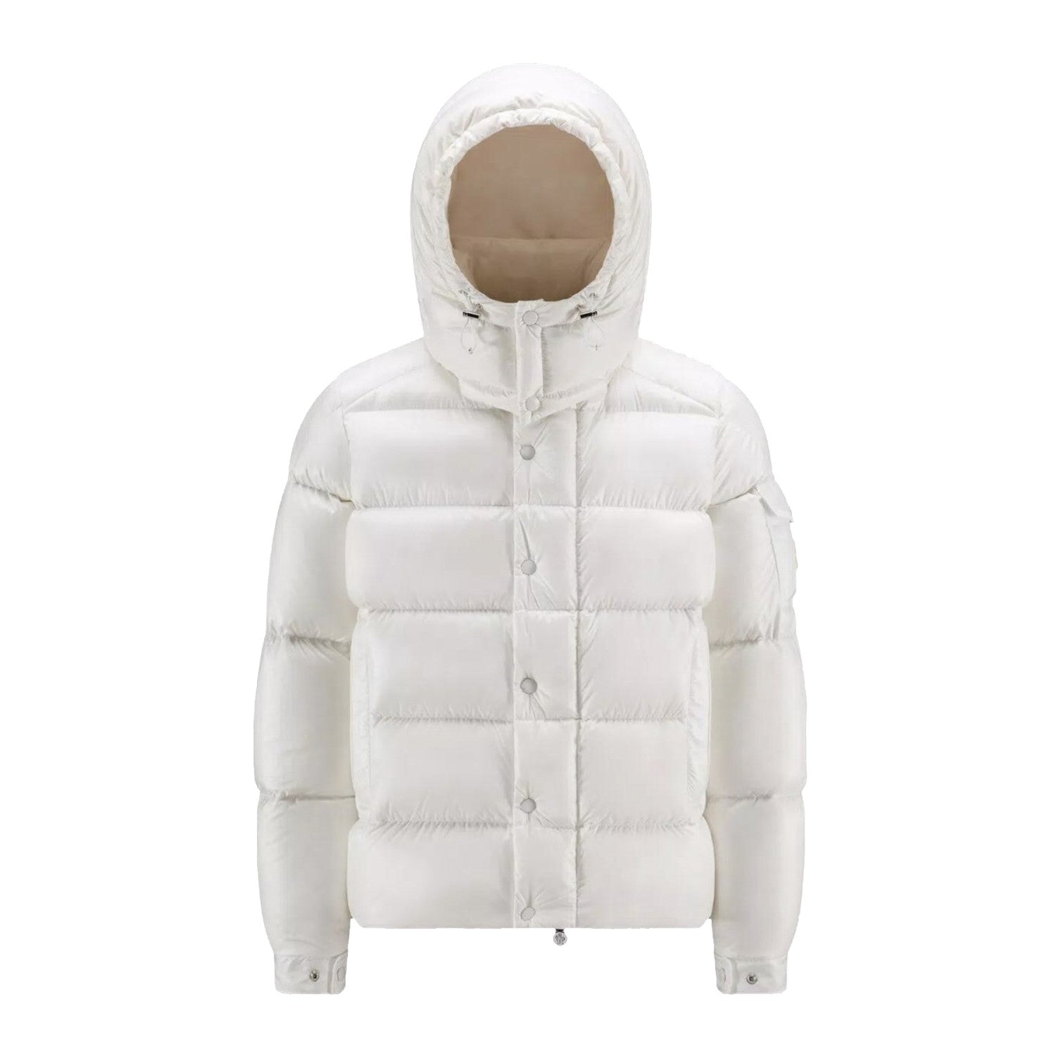 Moncler Men's Winter Solid Color Warm Zipper Casual Hooded Long Sleeve Puffer Down Jacket #73683