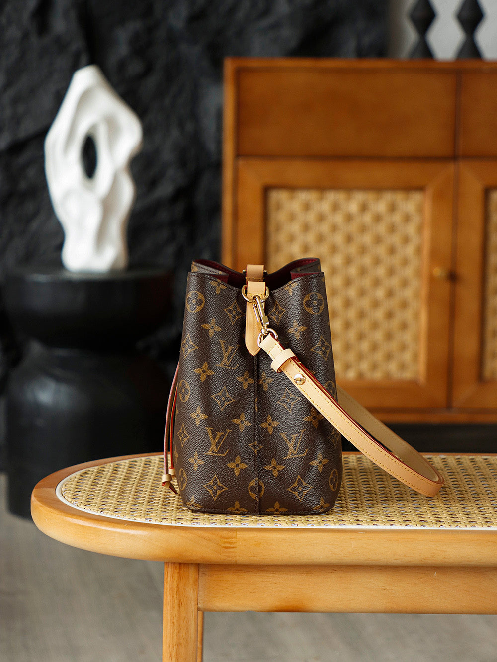 Louis Vuitton Néonoé BB Monogram Women's Handbags Classic Bucket Bag #333040