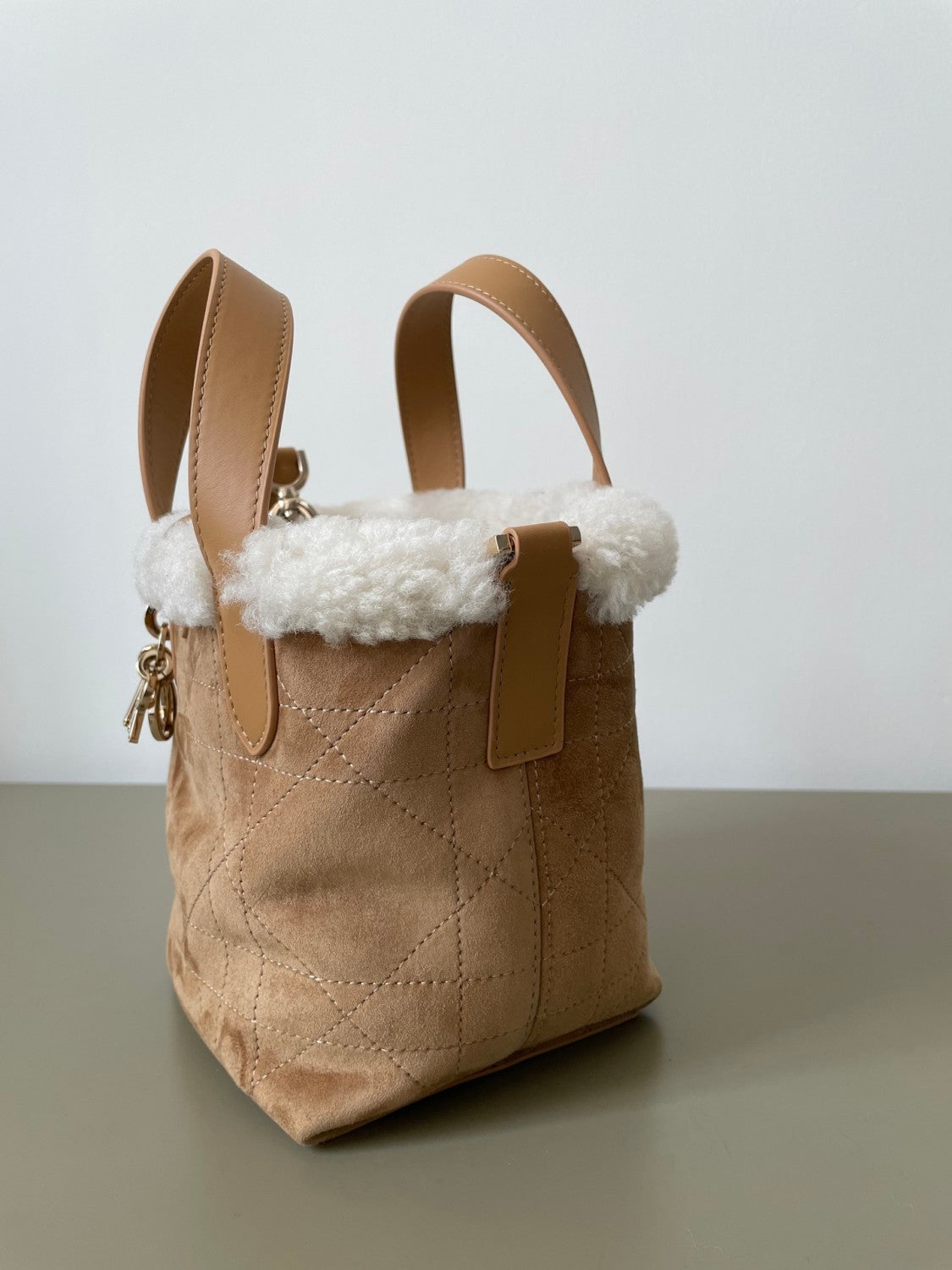Dior Toujours Vertical Series Mini and Small Wool Model #333368