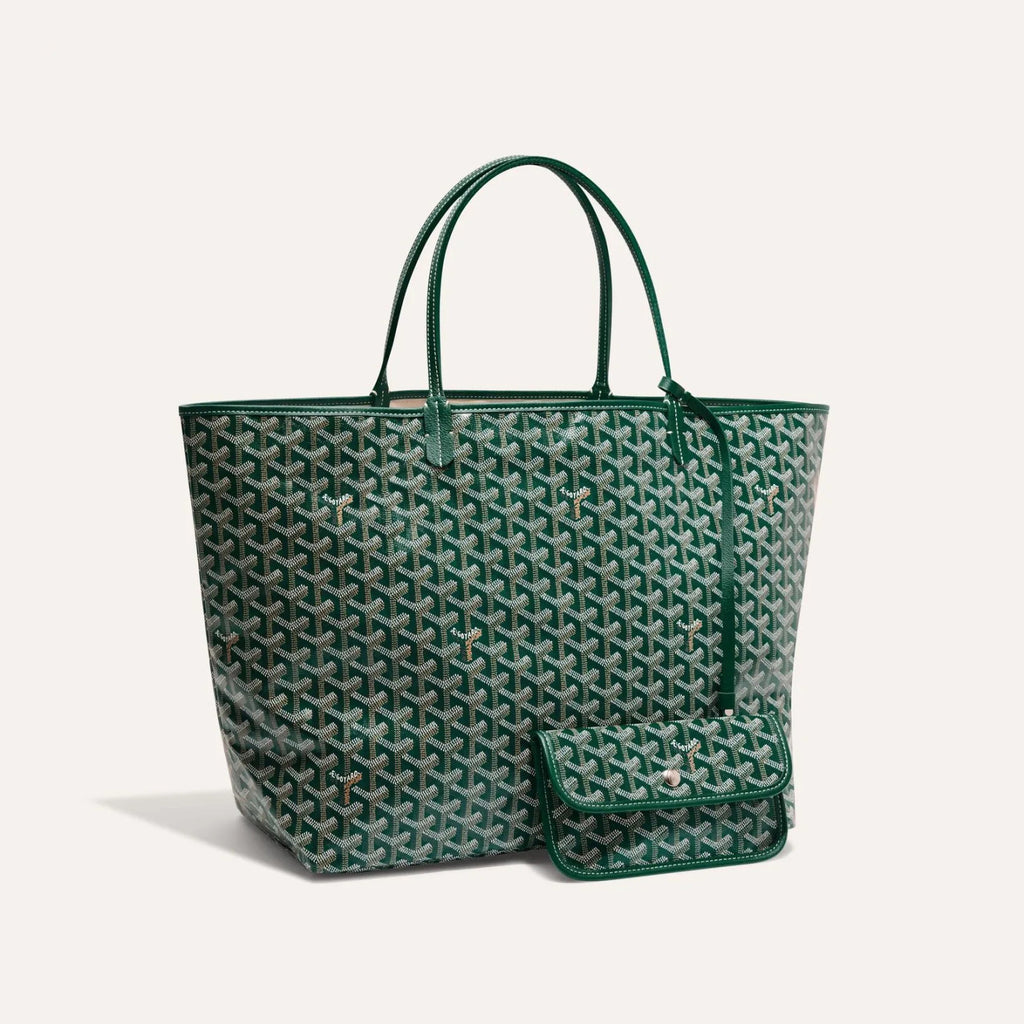 GOYARD Men's Women Saint Louis Handbag Y Full Print Casual Mother Bag Leather Shoulder Bag Tote Bags #77387