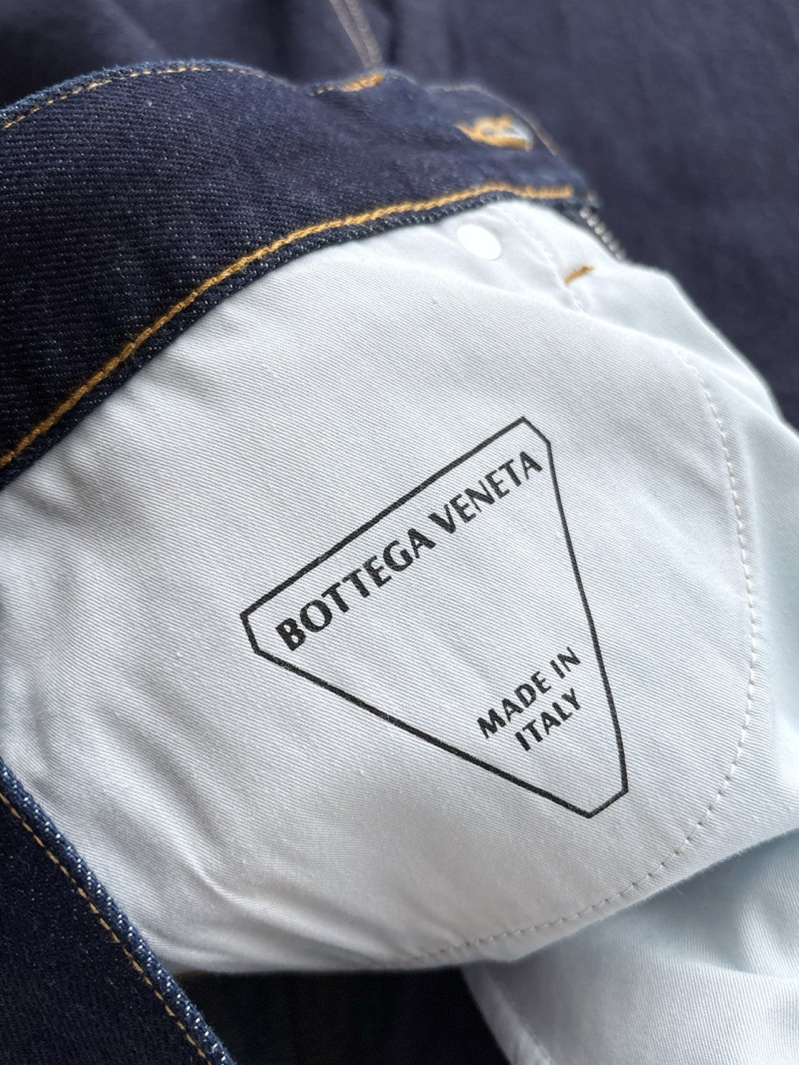 Bottega Veneta Rinsed Wide Leg Jeans #375490